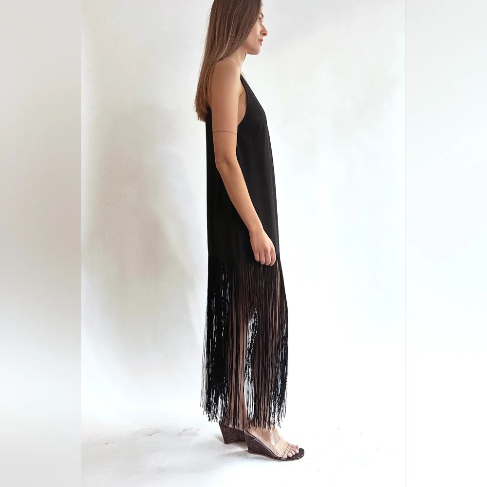 Mr. Larkin Tassel Slip Dress - Picture 4 of 10